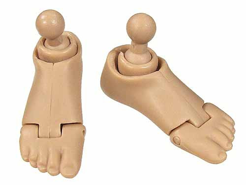 TrueType: Caucasian Male Narrow V2 - Feet (Includes Ball Joints)