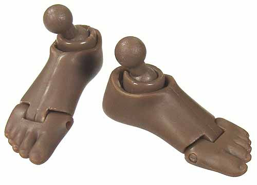 TrueType: African American Male (Advanced Version)  - Feet (Includes Ball Joints)