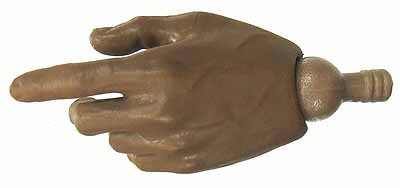 TrueType: African American Male (Advanced Version)  - Left Trigger Hand (Includes Joint)