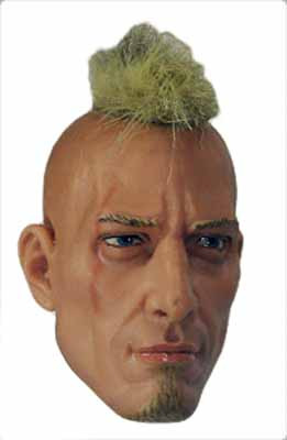 Tyrus Kilemahl - Head w/ Real Hair & Tattoo