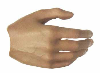 Prince of Persia: Prince Dastan - Right Bare Open Hand