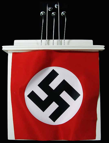 Adolf (1940 - 1945) - Podium w/ Banner