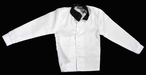 70's Fashion Sets: 1568 - White Shirt w/ Black Collar