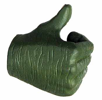 Star Wars: Gamorrean Guard - Right Gripping Hand w/ Thumb Up