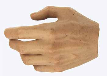 DX05: Indiana Jones - Left Bare Gripping Hand