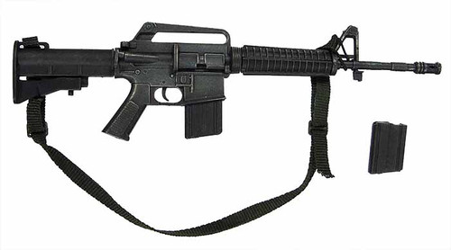 Platoon: Sgt. Barnes - M16 Machine Gun