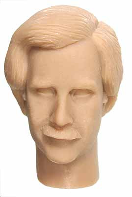 1:6 Scale Custom - Anchorman Head Sculpt