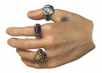 Pirates of the Caribbean: DX06 Jack Sparrow - Hand 1 (Left Relaxed)