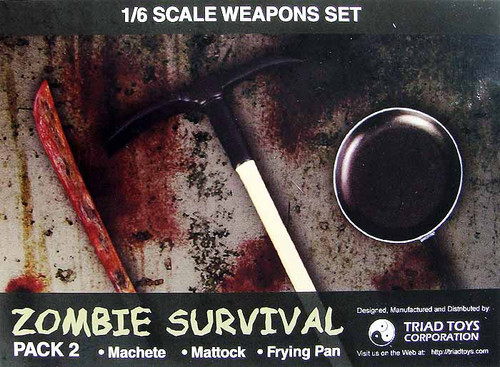 Zombie Survival Kit - Accessory Set Pack 2