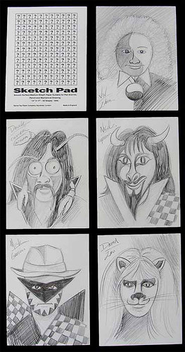 Spinal Tap: David St. Hubbins - Sketch Pad