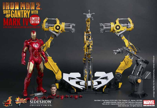 Iron Man 2: Suit Up Gantry w/ Mark IV Figure - Boxed Figure