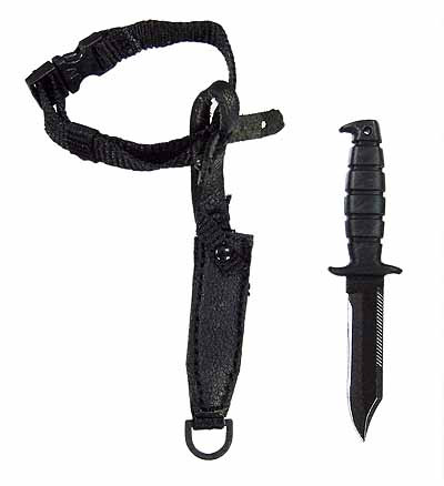 Navy Seal Special (Tears of the Sun) - Knife 1 (SP4) w/ Lower Leg Straps