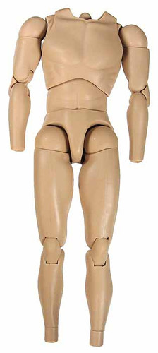 TrueType: Caucasian Male Narrow TTM18 - Nude Body