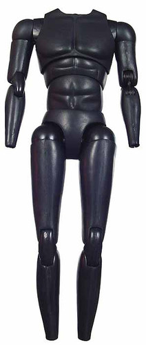 Star Wars: Commander Bly - Nude Body (Prometheus Black Plastic Design)