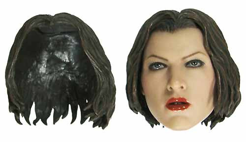 Resident Evil: Afterlife: Alice - Head w/ Alternate Hair