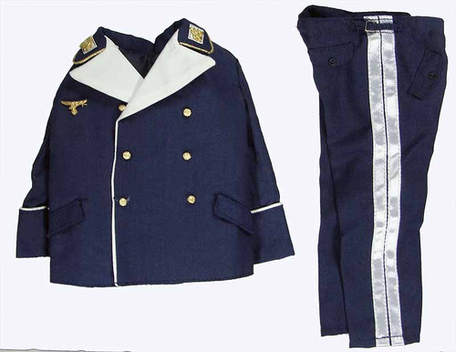 Hermann G. v2 - Luftwaffe Uniform (Oversized for Fat Suit)(May have loose Insignia)