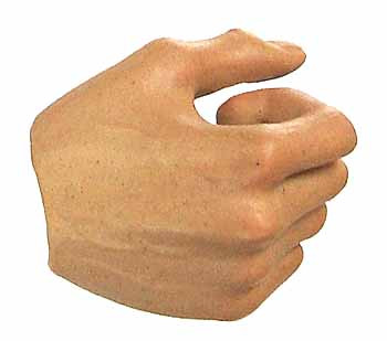 Star Wars: DX07 Luke Skywalker Bespin - Right Gripping Hand