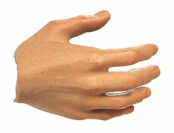 Star Wars: DX07 Luke Skywalker Bespin - Right Relaxed Hand