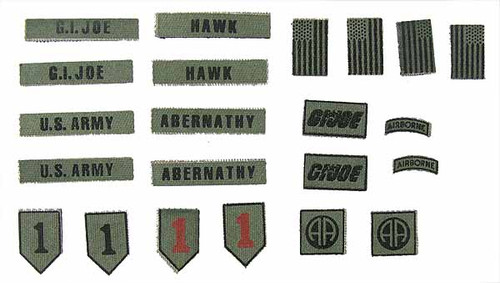G.I. Joe: General Hawk - Patches