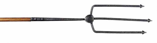 Astacius the Retiarius - Trident (Metal & Wood 12" long)