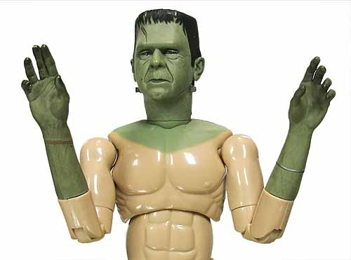 Frankenstein Meets the Wolf Man: The Monster - Nude Figure w/ Boots (Non Removable)