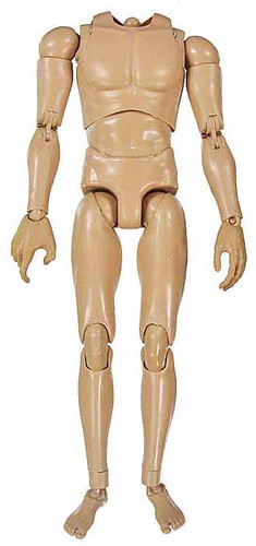 U-Boat Seaman - Nude Body w/ Hands & Feet