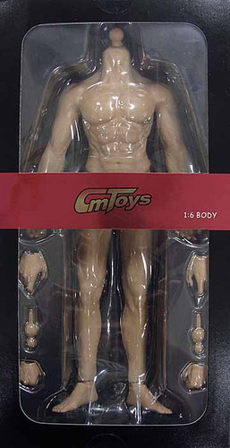 CM Toys Muscular Nude Body: Caucasian Light HJ001 - Boxed Figure