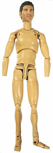RAH Indiana Jones: Crystal Skull: Mutt Williams - Nude Figure (No Hands)
