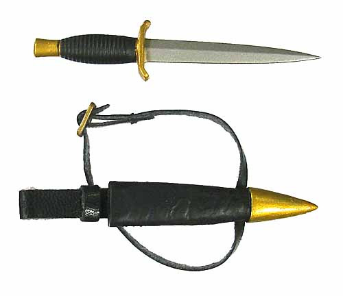 G.I. Joe: Cobra Commander V2 - Knife w/ Sheath (As Is)