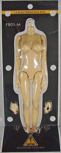 Flirty Girl FB01: Female Body Color C (Tan Skin Tone) - Boxed Figure