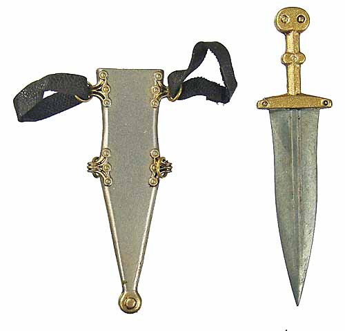 Total Rome: Roman Centurion B (Primus Pilus) - Knife w/ Sheath (Metal)
