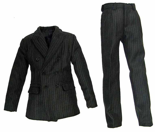 Fringe: Walter Bishop - Double Breasted Pinstripe Suit Coat & Pants