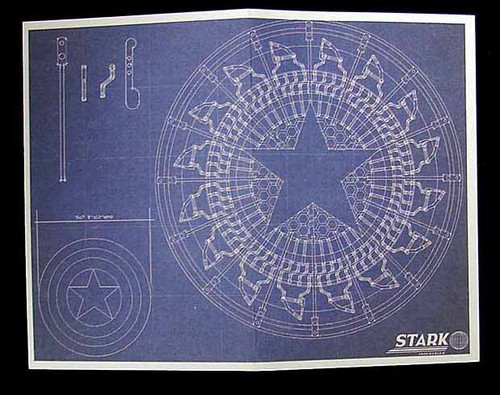 Iron Man 2: Tony Stark Arc Reactor Creation - Shield Blueprints