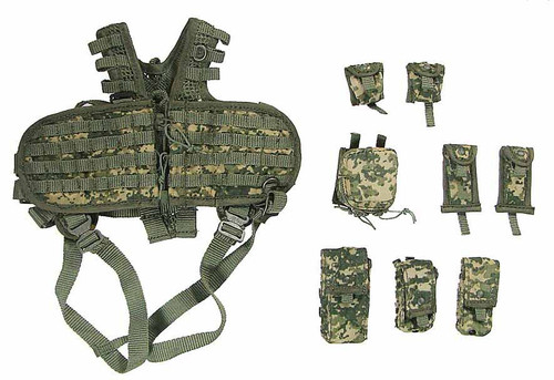 US Army Pilot Aircrew - Tactical Vest w/ Pouches