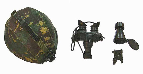 Chinese PLA Special Forces Recon - Helmet w/ Accessories