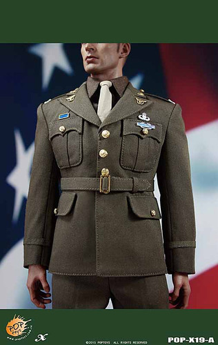 POP Toys: WWII US Army Officer Uniform A - Boxed Accessory Set