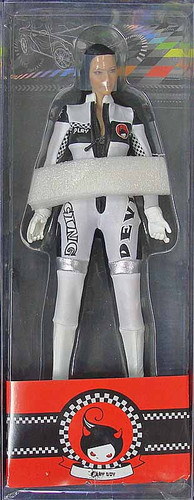 Racing Girl White - Boxed Figure