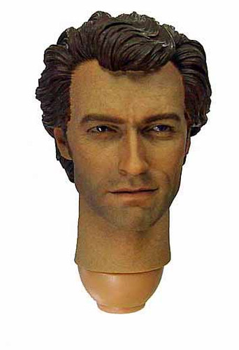 Inspector Harry - Clint Eastwood Dirty Harry Head (with neck joint)
