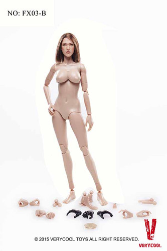 VC FX03 A Nude Body (Brown Hair) - Boxed Figure