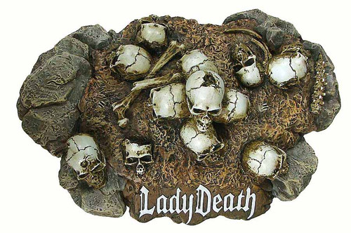 Lady Death - Display Stand (No Post - Foot Pegs Instead)
