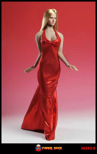 Super Duck: Mermaid Gowns - Red Accessory Set (No Head or Figure)