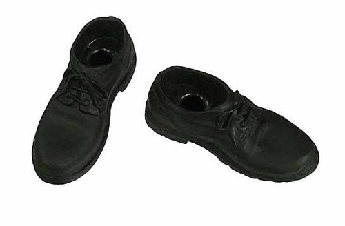 Death Race Frankenstein - Black Work Shoes (Ball Sockets - No Joints)