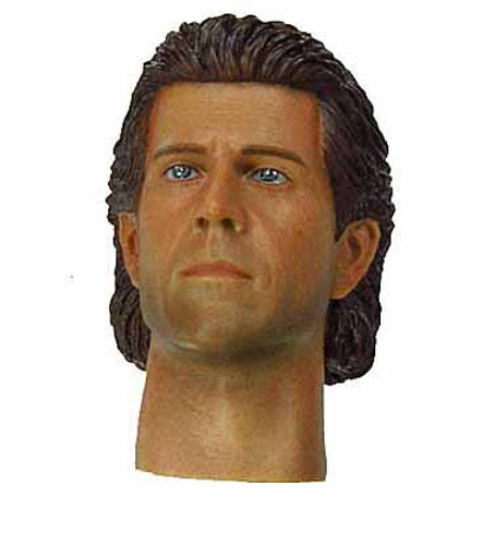 Lethal Weapon (Version B) - Mel Gibson Head w/ Long Hair