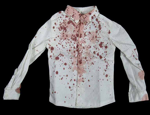 Gangster Kingdom: Heart A Billy - Bloody White Shirt