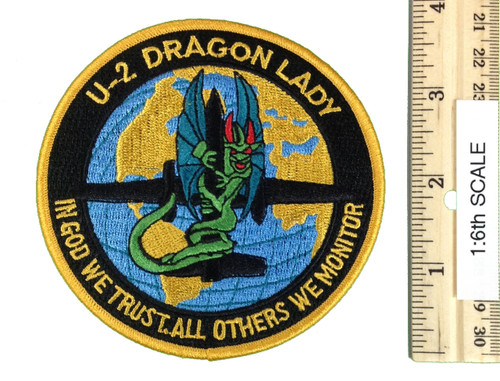 U-2 Dragon Lady Pilot - Patch 1:1 Full Size