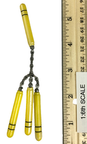 Dragon Tiger Gate: Turbo Shek - Nunchaku (Yellow w/ Special Effect)