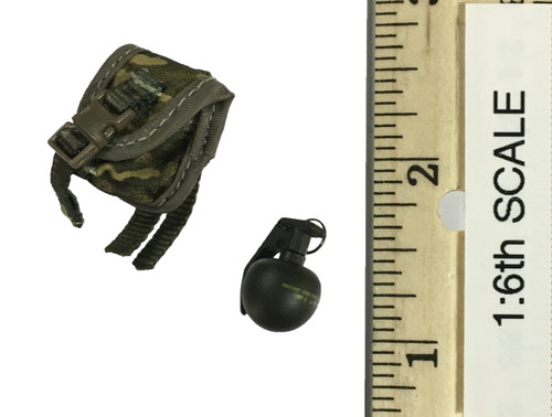 British Army in Afghanistan - Grenade Pouch w/ Frag Grenade