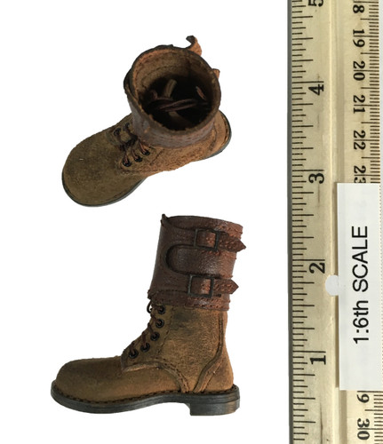 2nd Armored Division Military Police: Bryan - Lace Up Boots w/ Gaiters (For Feet)