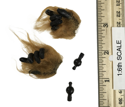 Star Wars: The Force Awakens: Chewbacca - Furry Trigger Hands w/ Hand Joints