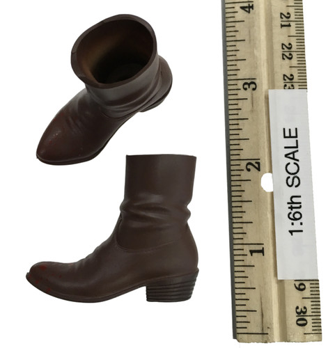 Sheriff Rick Accessory Set - Brown Boots (Ball Socket)